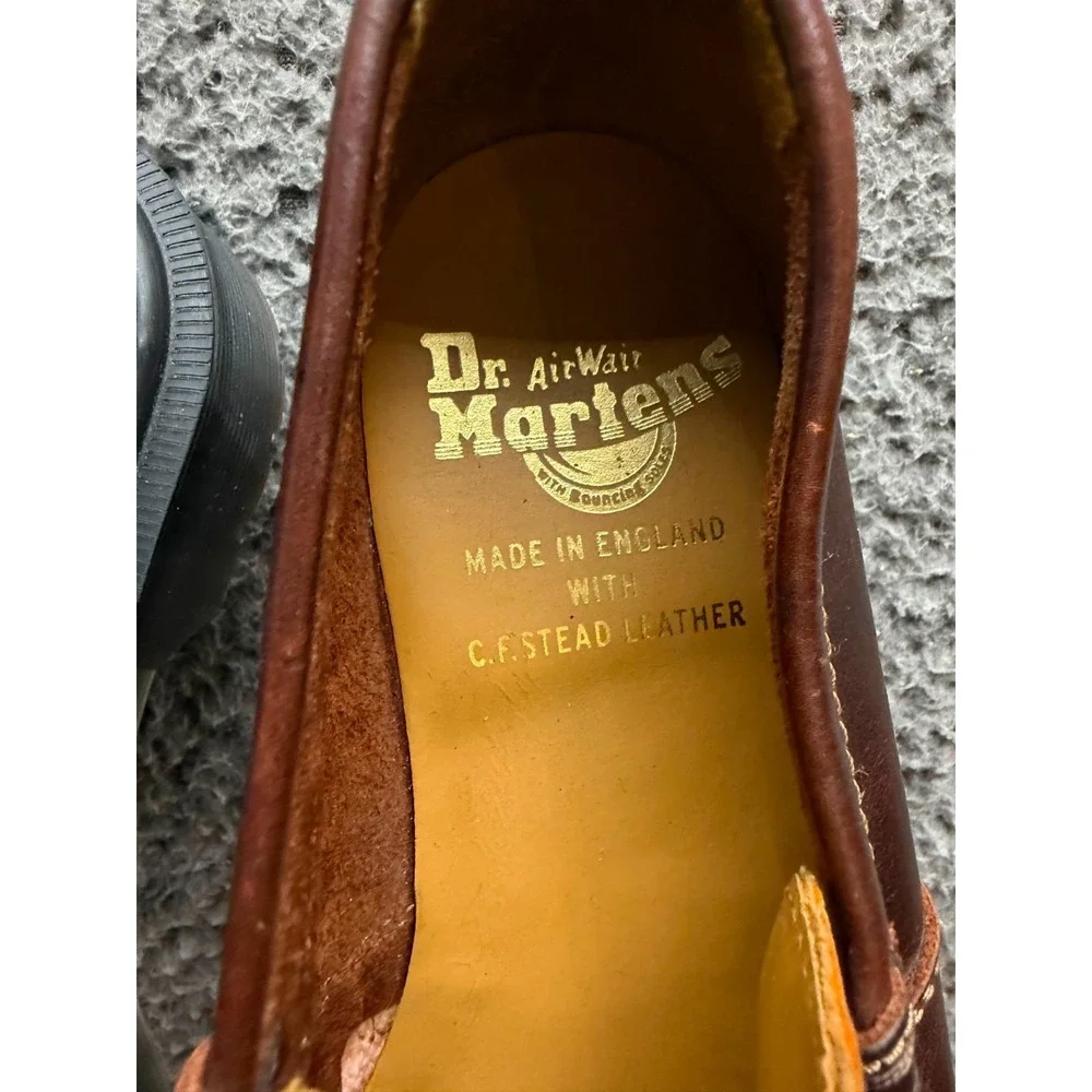 Dr. Martens Penton Classic Calf Leather Loafers Brown Amber Womens Size 5 US